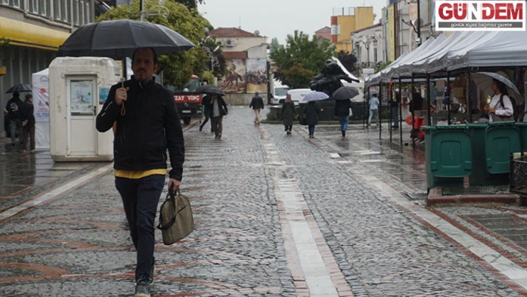 Sağanak kısa sürede etkili oldu