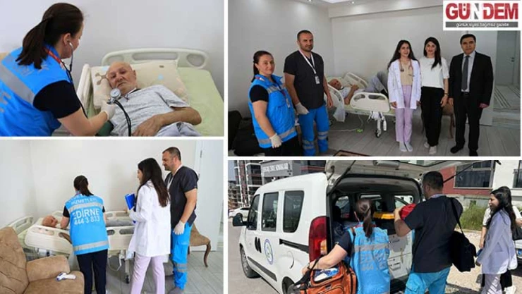 Sağlık neferleri, 2 bin 510 hastaya evinde hizmet veriyor