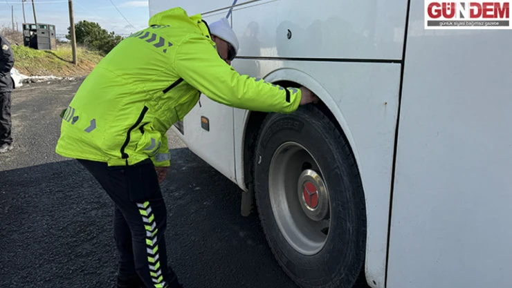 Şehirler arası otobüsler denetlendi
