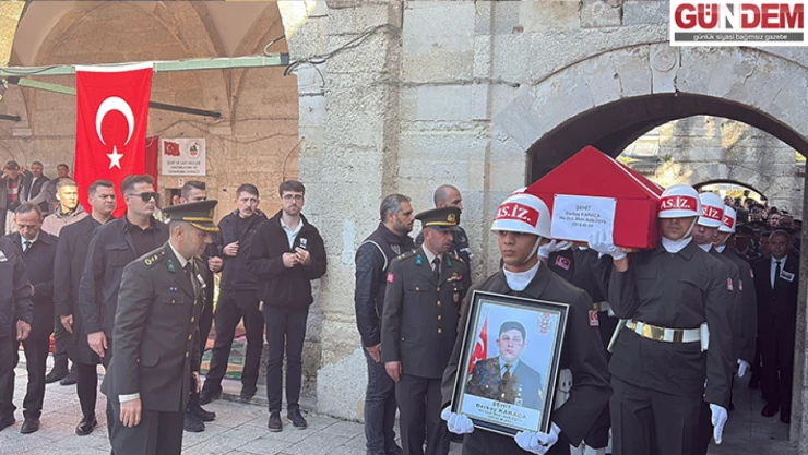 Şehit Karaca son yolcuğuna uğurlandı