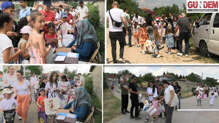 Şeker toplama geleneği bozulmadı