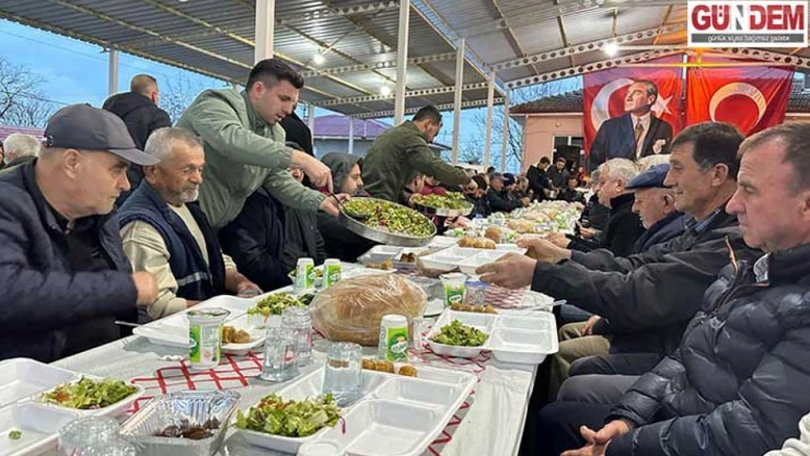 Şerbettar Köy Gençliğinden İftar Yemeği