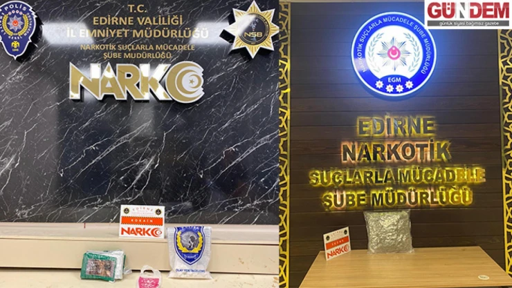 Sınır kapılarında uyuşturucu operasyonu