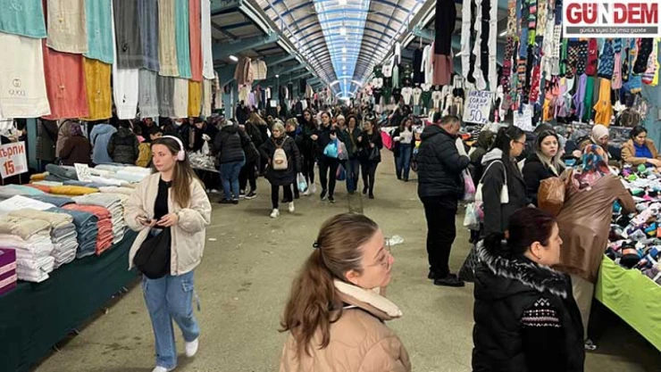 Soğuk havalar Cuma pazarını etkilemedi