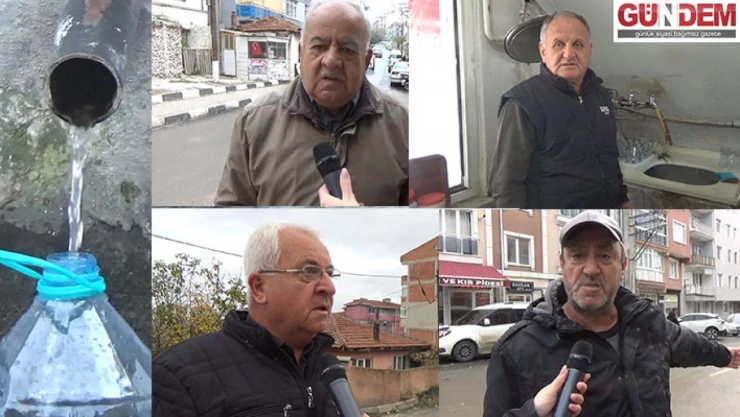Su kesintileri vatandaşı isyan ettirdi