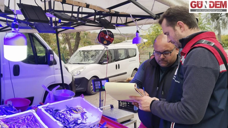 Su ürünleri denetimi yapıldı