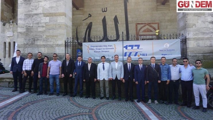 Tapu Kadastro teşkilatı 177'nci yıl dönümünde mevlit okuttu