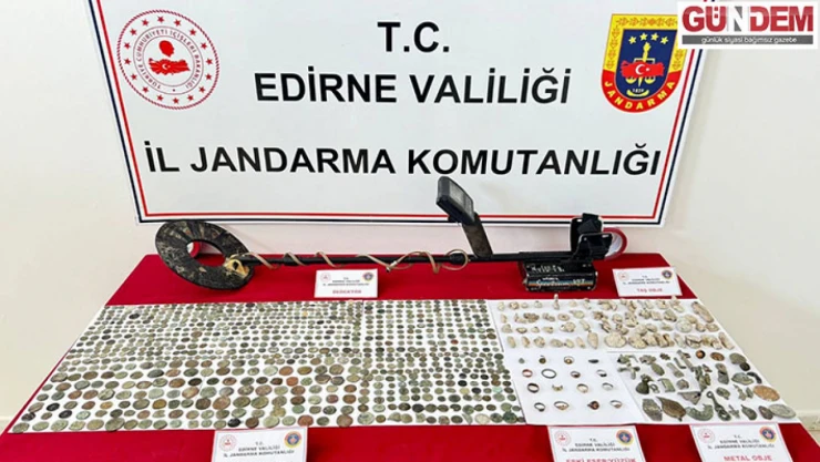 Tarihi eser operasyonunda 1085 obje ele geçirildi