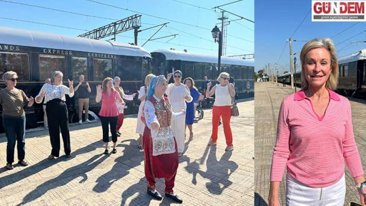 Tarihi Orient Express, Kapıkule'den Türkiye'ye giriş yaptı