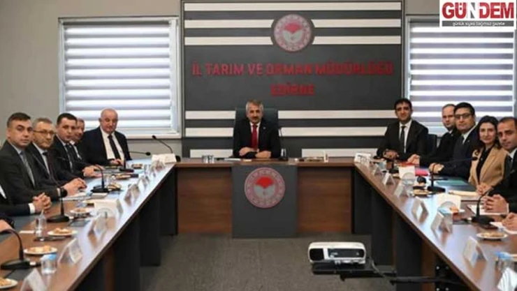 Tarımsal Kuraklık Kriz Merkezi Toplantısı yapıldı