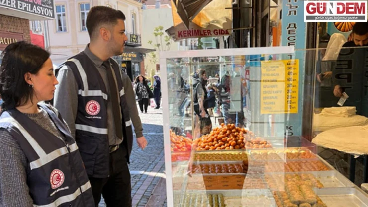 Tatlıcılar ve lokantalarda denetim gerçekleştirildi