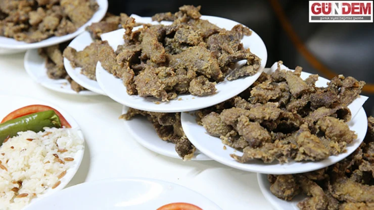 'Tava ciğeri' iftar sofralarını lezzetlendiriyor