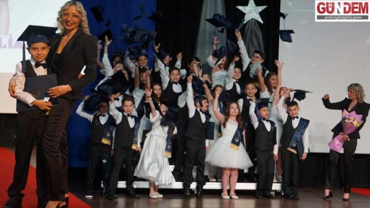 TED Edirne Koleji İlkokulu'nda mezuniyet heyecanı