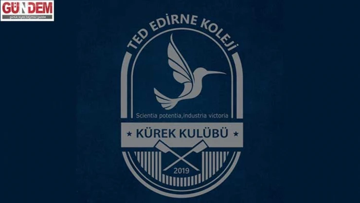 TED Edirne Koleji Kürek Kulübü'nden yeni logo