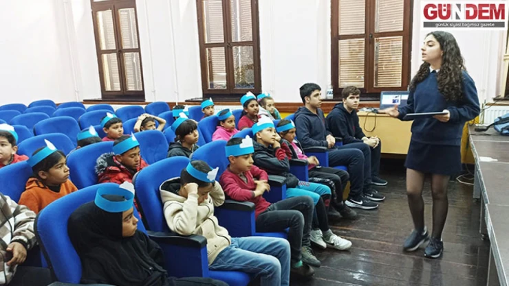 TED Edirne Koleji lise öğrencilerinden anlamlı etkinlik