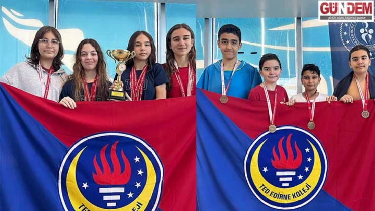 TED Edirne Koleji'nden önemli başarı