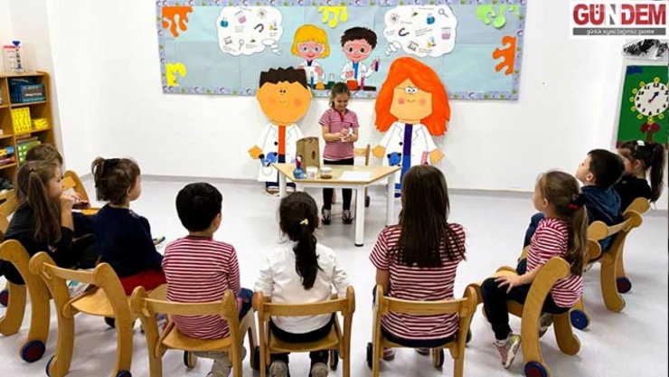 TED Edirne Koleji'nin minik bilimcileri iş başında