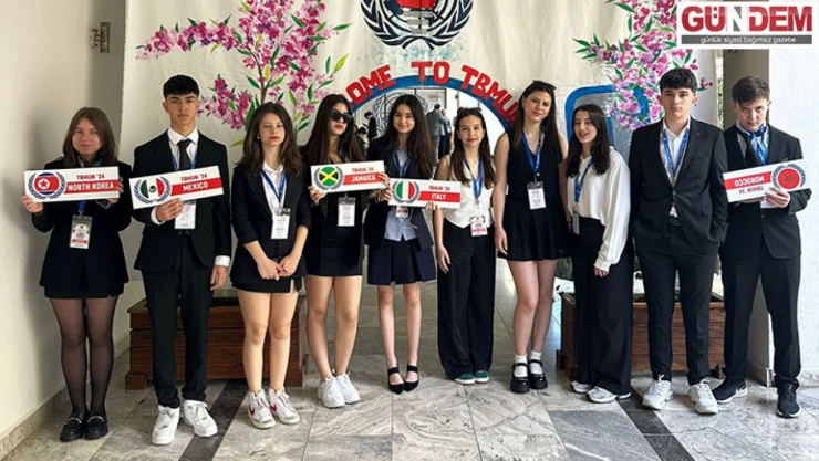 TED Edirne Koleji Öğrencileri organizasyondan 'Onur ödülü' ile döndü