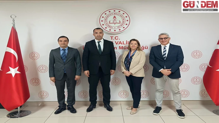 TED Edirne Koleji yöneticileri Yılmaz'ı ziyaret etti