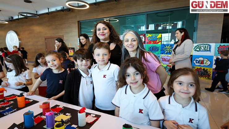 TED'li öğrencilerden 23 Nisan sergisi