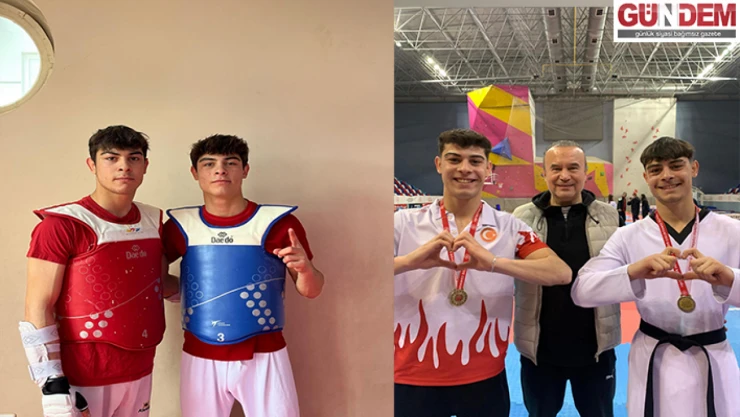 Tekvandocu ikizlerin hedefi olimpiyat