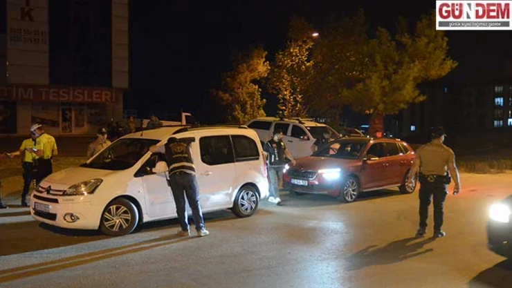 'Terörle mücadele uygulaması' kapsamında denetim yapıldı