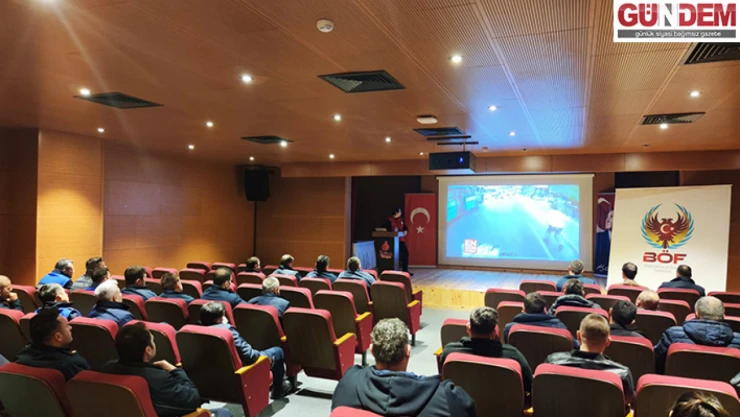 'Terörü Hep Birlikte Durdurabiliriz' projesi adı altında seminer düzenlendi