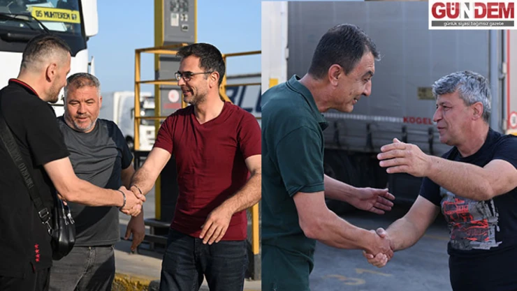 Tır şoförleri bayramı ailelerinden uzakta kutladı