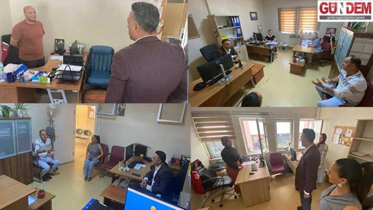 Tohumcu, İl müdürlüğüne bağlı kuruluşlarda inceleme ve denetlemelerde bulundu