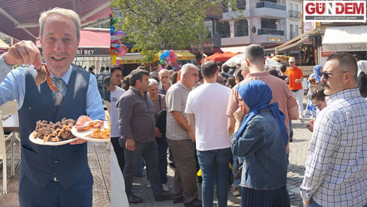 Tonlarca tava ciğeri tüketildi