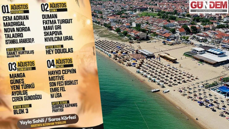Trakya Müzik festivalinde sahne alacak sanatçılar belli oldu