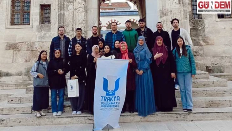 Trakya Uluslararası Öğrenci Derneği'nden müze ziyareti