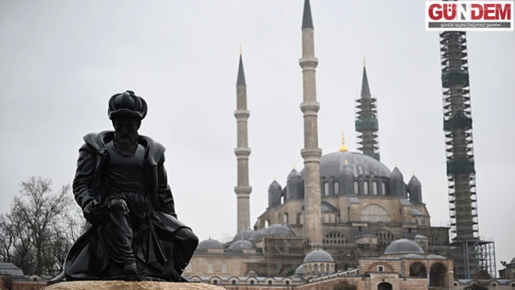 Türk-İslam mimarisinin gözbebeği Selimiye Camisi ihtişamıyla 449 yıldır ilgi görüyor
