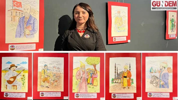 Türk milletinin köklerinden ilham alınan sergi büyük beğeni topladı