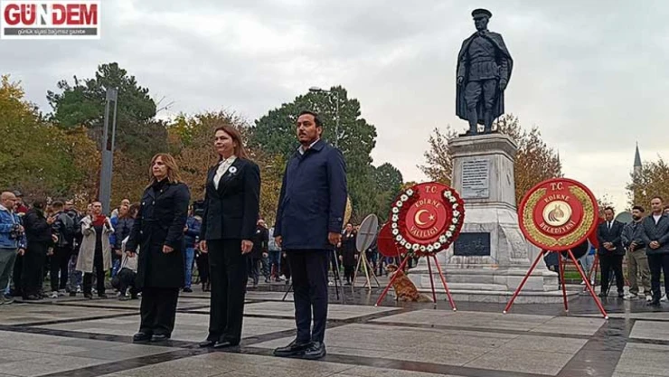 Ulu Önder Mustafa Kemal Atatürk anısına tören düzenlendi