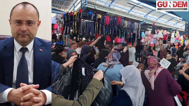 Ulus Pazarı'nda yazlık ürünler tezgahlarda yerini aldı