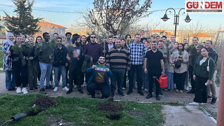 Uluslararası öğrencilerden anlamlı etkinlik