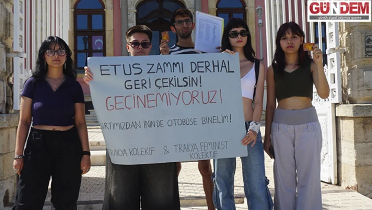 Üniversite öğrencilerinden ETUS zammına tepki