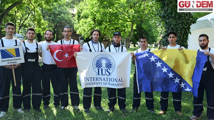 Üniversitelilerin arama kurtarma yarışması yeni gönüllüler yetişmesini sağlıyor