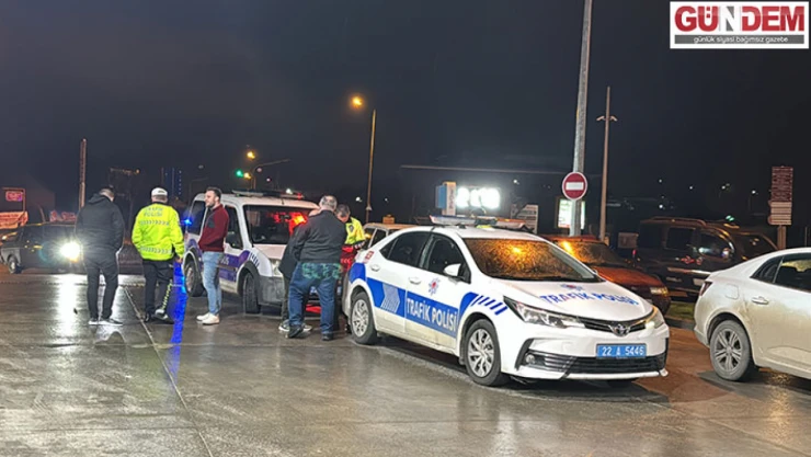 Uygulama noktasından kaçan cipin sürücüsü kovalamacayla yakalandı
