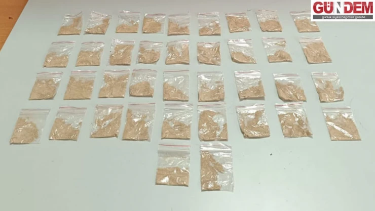 Uyuşturucu operasyonunda 1 şüpheli yakalandı