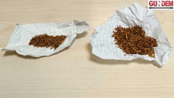 Uyuşturucuyla yakalanan şüpheli gözaltına alındı