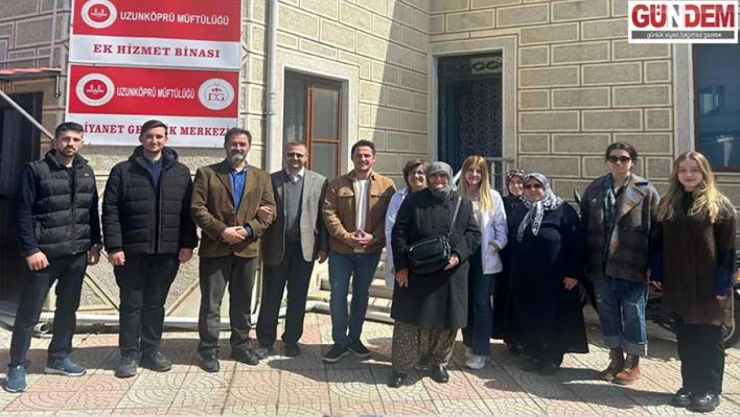 Uzunköprü'de hacı adaylarına aşı uygulaması gerçekleştirildi