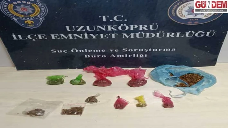 Uzunköprü'de zehir tacirlerine operasyon