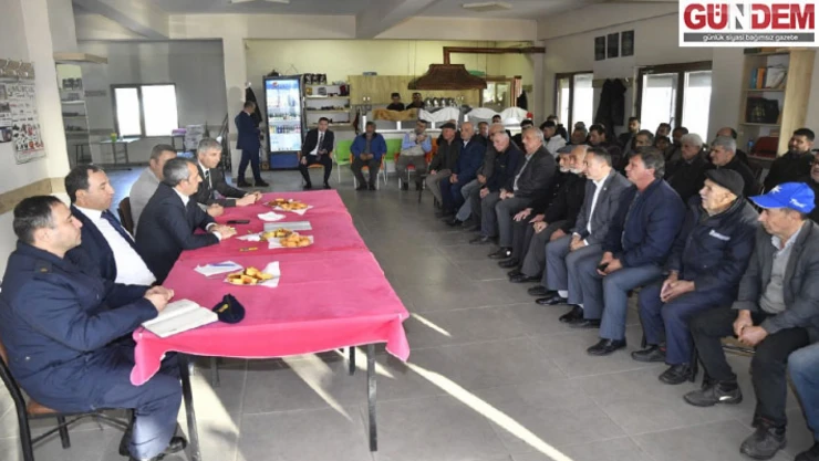 Vali Sezer, köy ziyaretlerini sürdürüyor