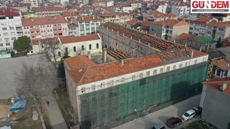 Vali Sezer talimat verdi, tarihi lisede çalışmalar başladı