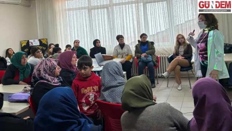Vatandaşlara kanser farkındalık eğitimi verildi