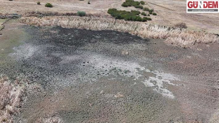 Yağcılı Göleti tamamen kurudu