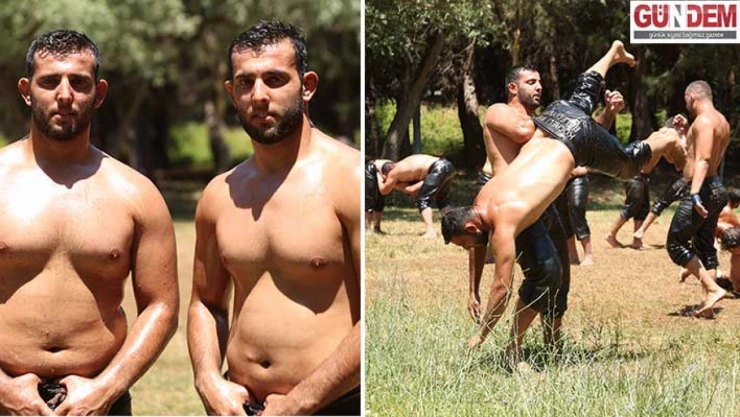 Yağlı güreşin ikiz pehlivanları, Kırkpınar'da aynı boyda kol bağlayacak