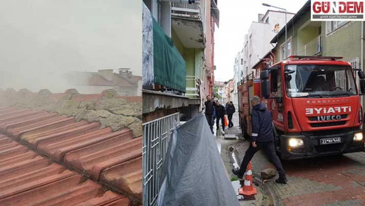 Yangın büyümeden söndürüldü